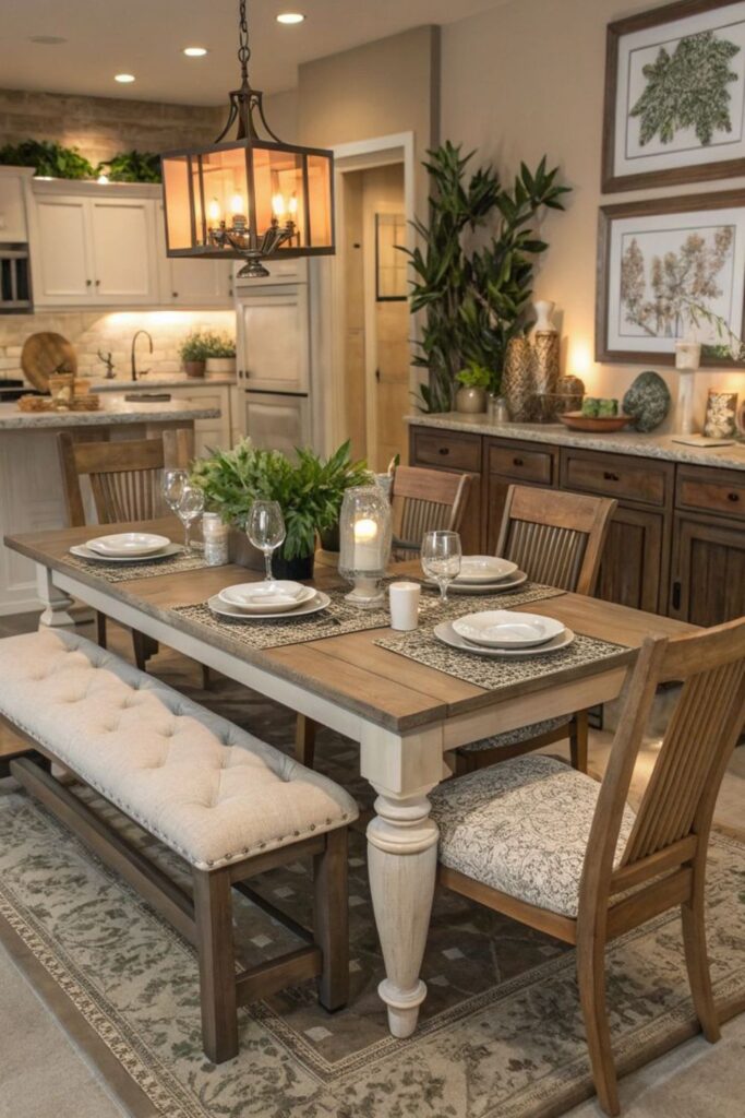 Decorate Dining & Seating Areas