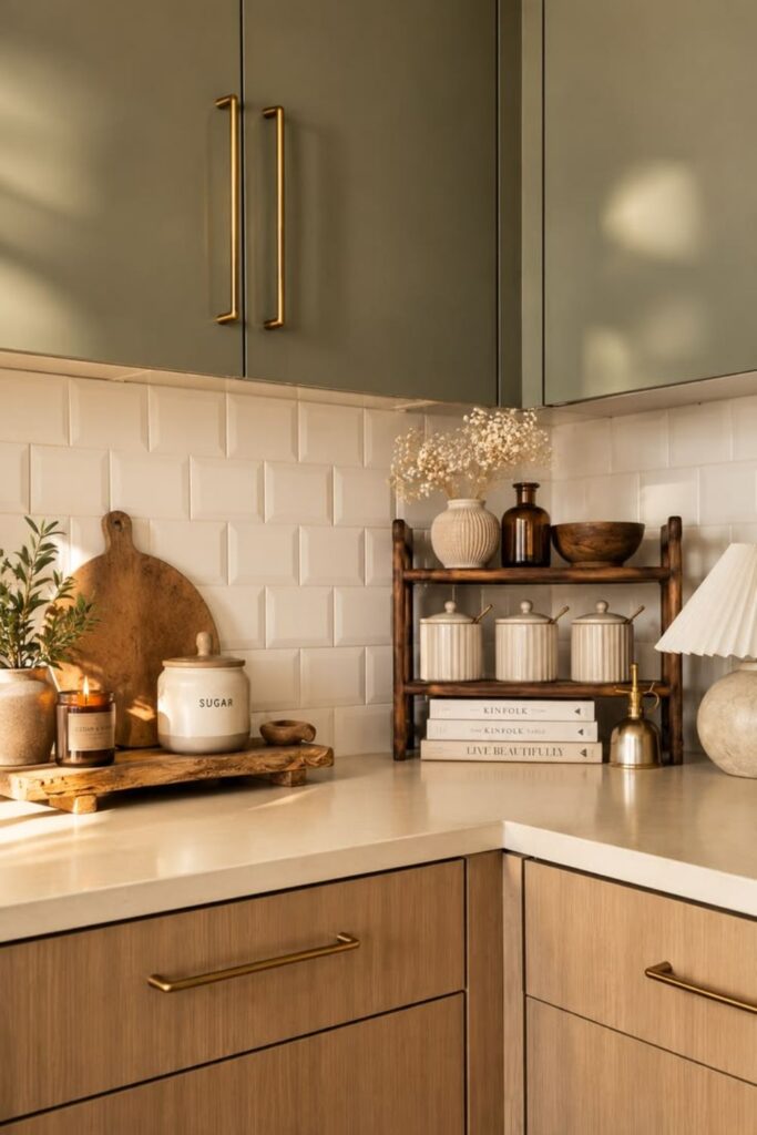 Decorate Kitchen Countertops Without Creating Clutter