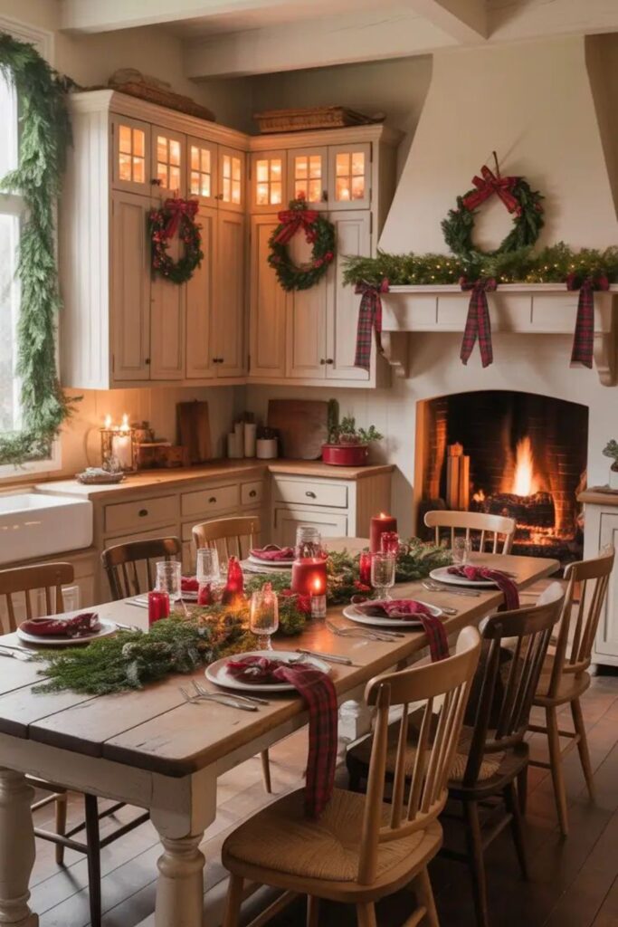 Decorate with Natural Christmas Greenery