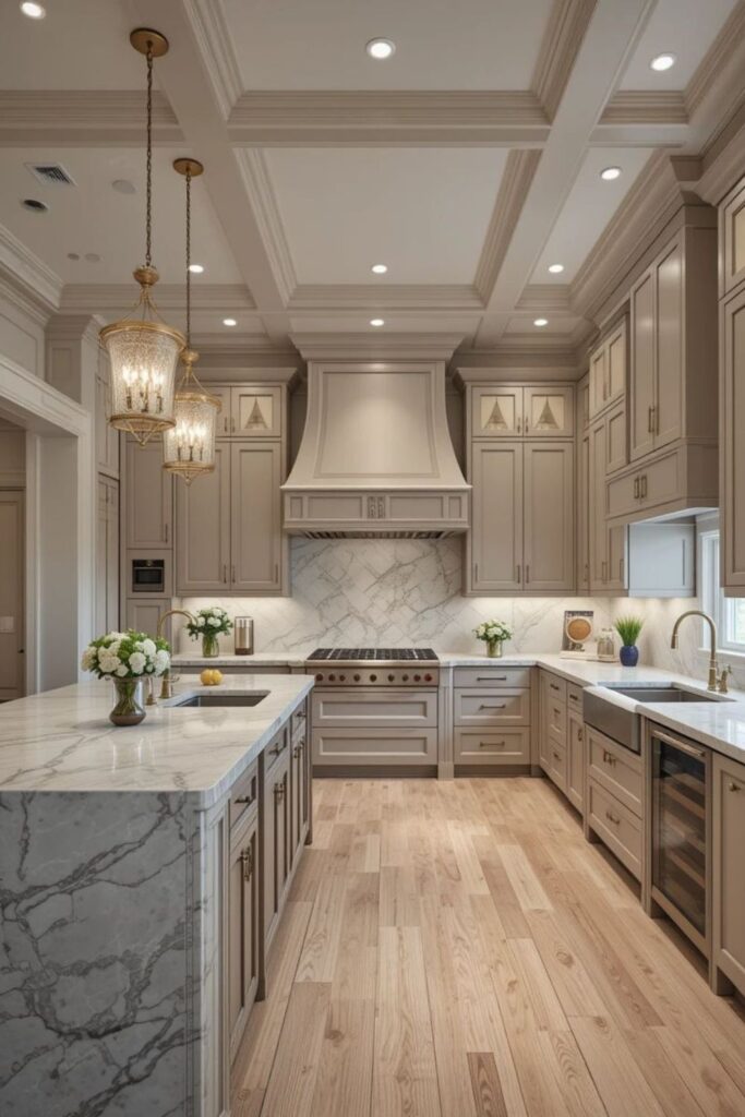 Elegant Kitchen Island Decor Ideas