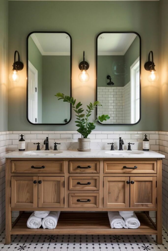 Farmhouse Bathroom Ideas: 35 Beautiful Designs for Every Home & Budget 5 Farmhouse Bathroom Decor Ideas