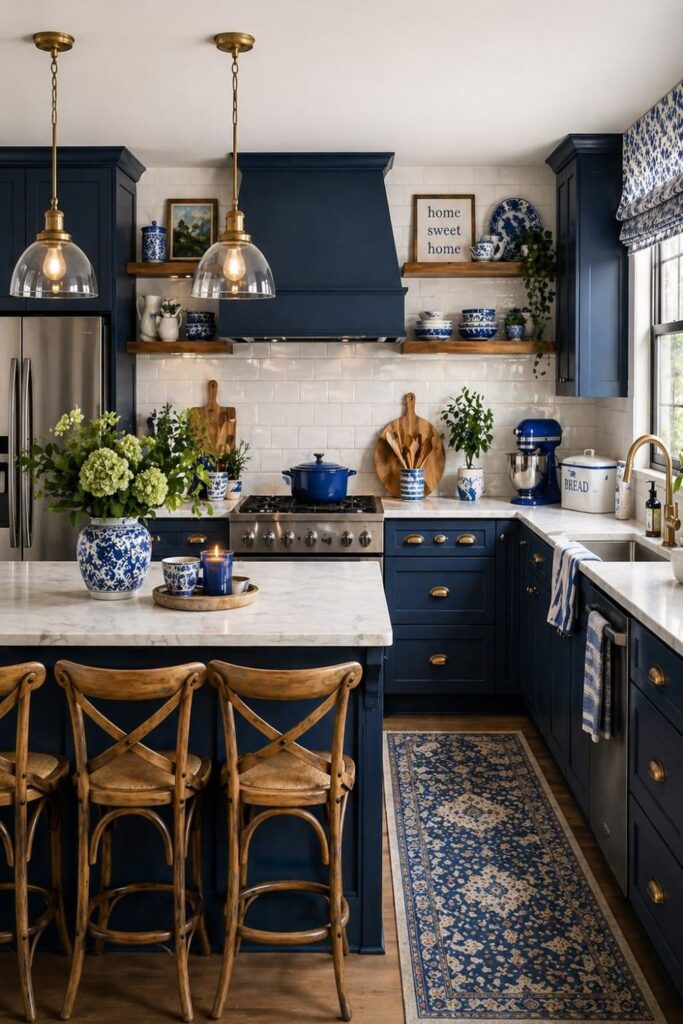 Best Farmhouse Kitchen Decor: 39 Modern & Rustic Ideas for a Cozy Home 7 Farmhouse Kitchen Decor by Kitchen Size