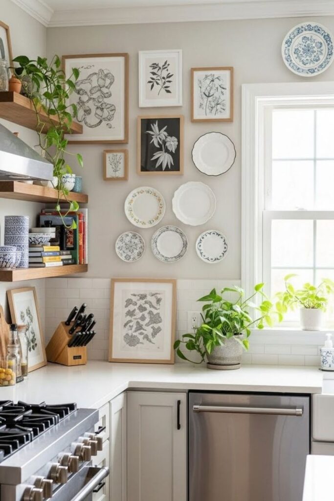 34+ Best Kitchen Wall Decor Ideas for a Stylish & Functional Kitchen 6 Functional Kitchen Wall Decor