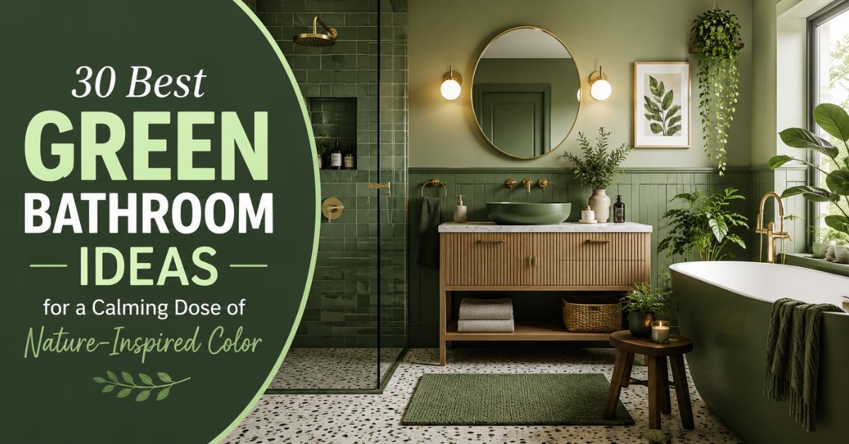 Green Bathroom Ideas