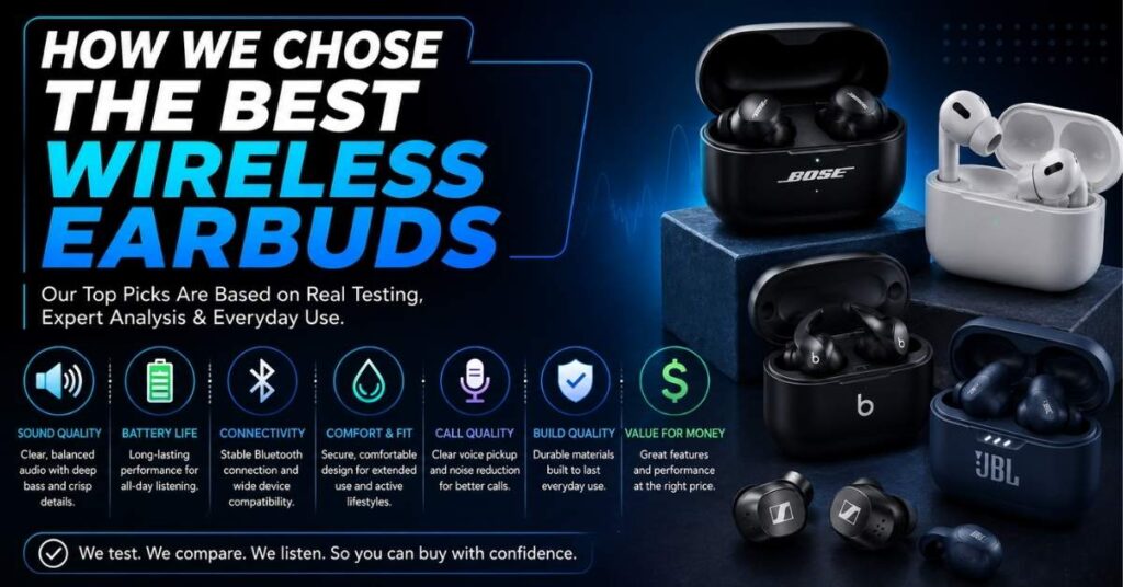 How We Chose the Best Wireless Earbuds