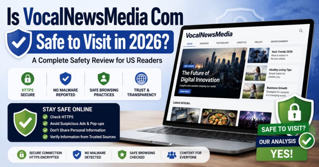 Is VocalNewsMedia Com Safe to Visit in 2026?