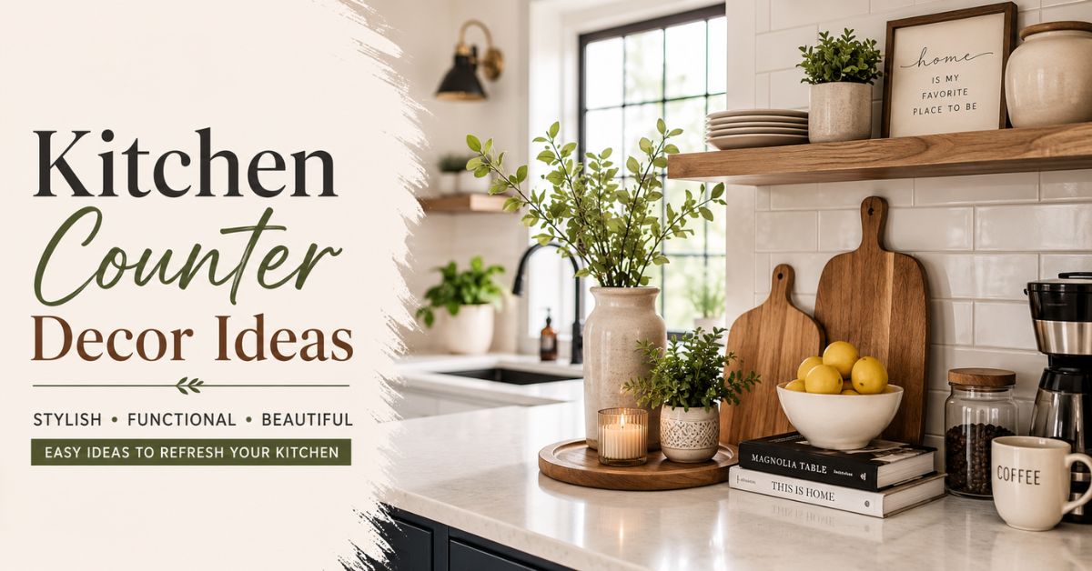 Kitchen Counter Decor Ideas