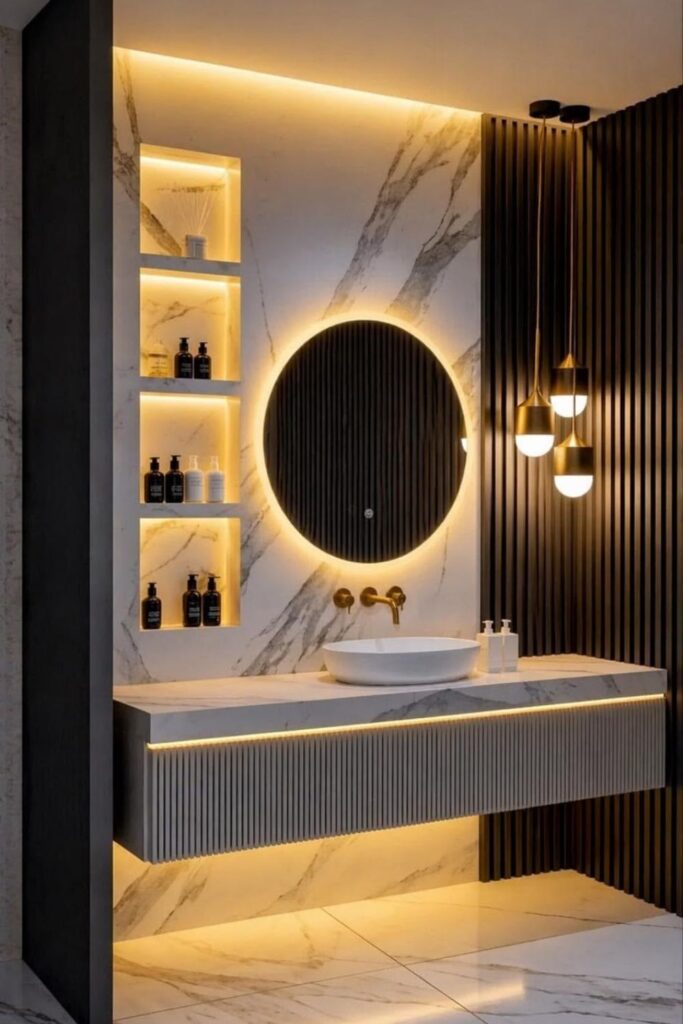 Best Modern Bathroom Decor Ideas: 55 Stylish Designs for Every Home 4 Modern Bathroom Vanity Ideas