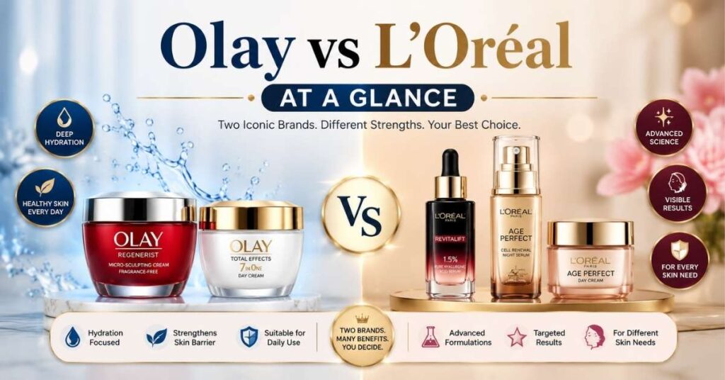 Best I'm a 30-Year-Old Working Mom: How Do Olay Moisturizers Perform Compared to L'Oréal's Skincare Line? Expert Buying Guide 2026 2 Olay vs L'Oréal at a Glance