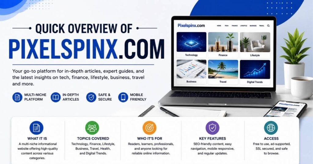 Quick Overview of Pixelspinx.com