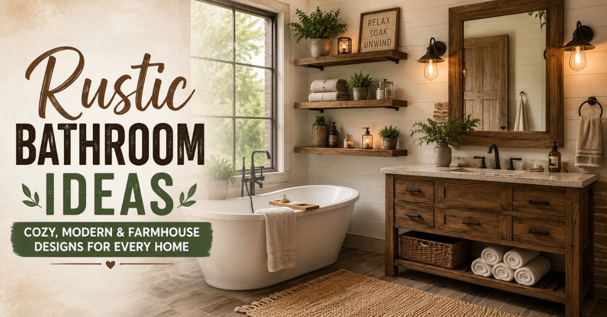 Rustic Bathroom Ideas