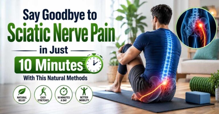 Say Goodbye to Sciatic Nerve Pain in Just 10 Minutes With This Natural Method