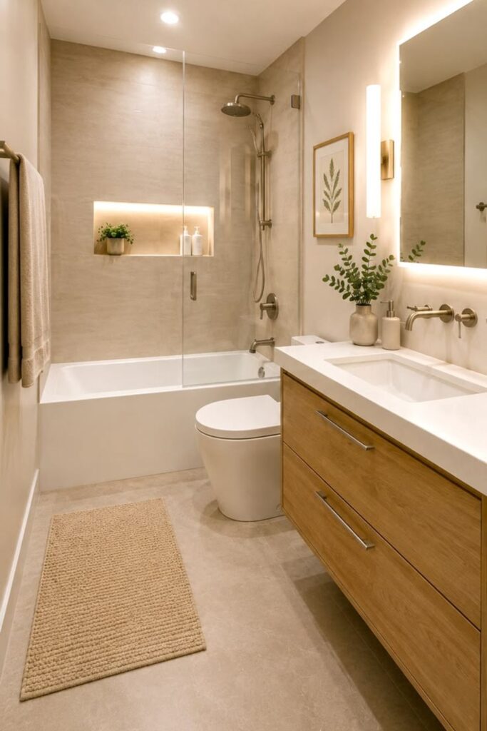 Small Bathroom Lighting Ideas on a Budget