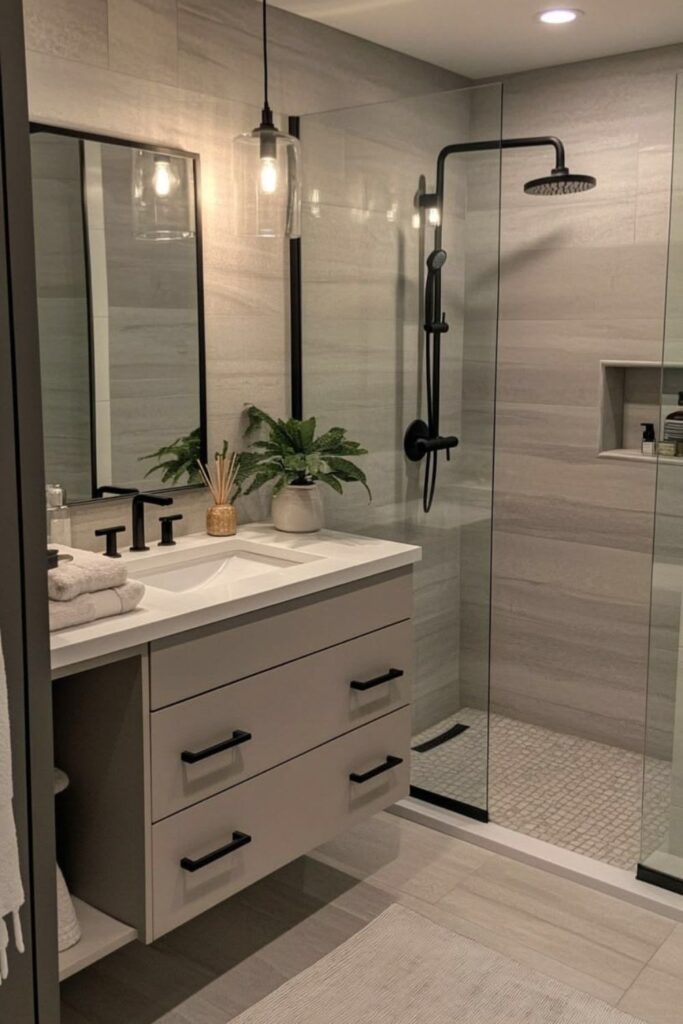 Best Small Bathroom Walk In Shower Ideas: 25 Stylish Designs to Maximize Space 5 Small Bathroom Shower Remodel Tips