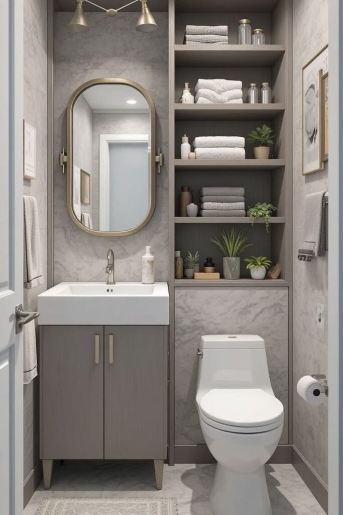 Space-Saving Fixtures & Layout Ideas