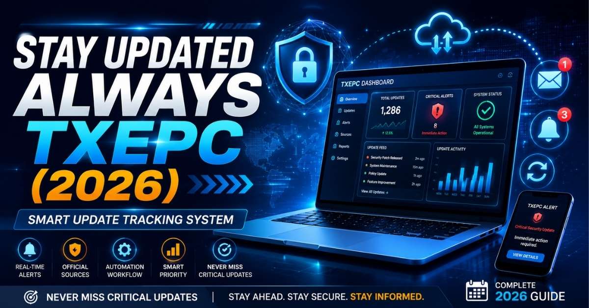 Stay Updated Always TXEPC  2026