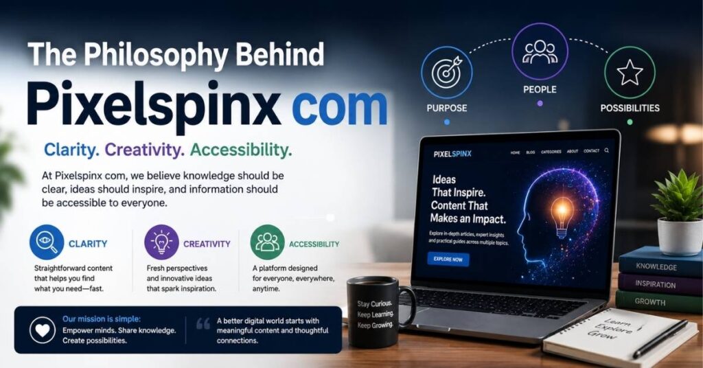 The Philosophy Behind Pixelspinx com