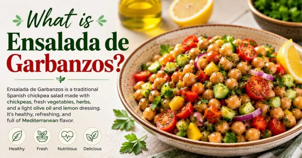 What is Ensalada de Garbanzos?