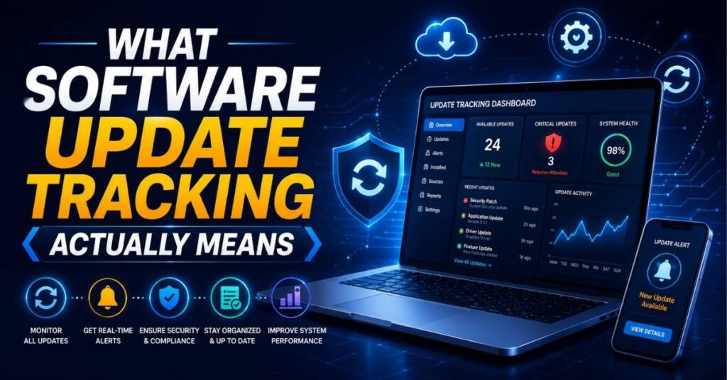 What Software Update Tracking Actually Means