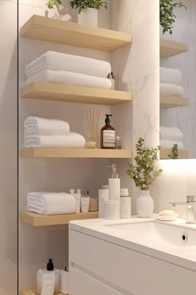 Bathroom Shelf Ideas: 45 Creative Storage & Shelving Ideas 2 Why Bathroom Shelves Are Essential