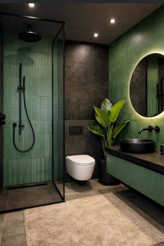 Why Green Bathroom Ideas Are So Popular in Modern Homes