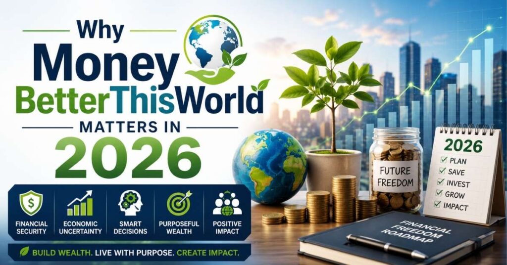 Money BetterThisWorld: Smart Financial Living & Purposeful Wealth 2026 2 Why Money BetterThisWorld Matters in 2026
